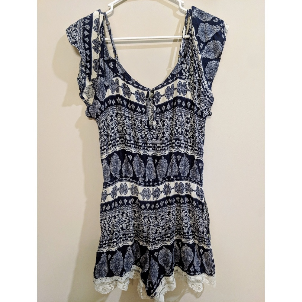Cold Shoulder Romper